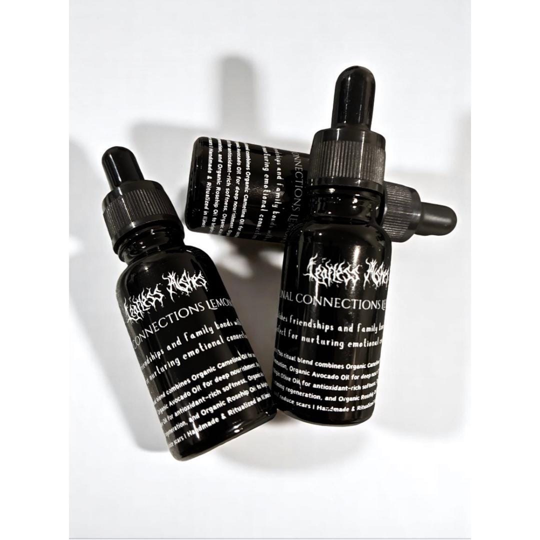 Spell oil for love, empathy, and deep energetic connection