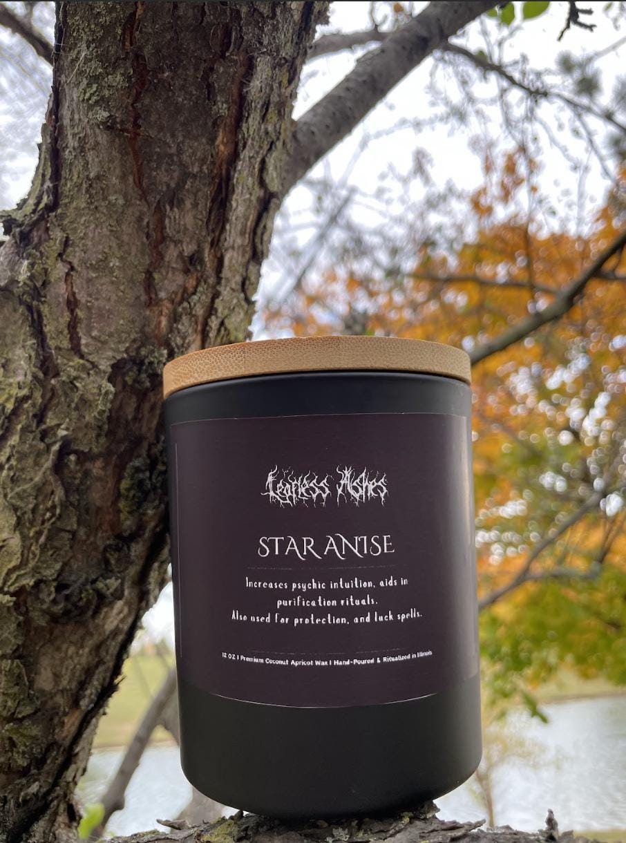 Third Eye Activation Candle for Tarot Reading, Seers, and Mediums