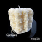 Gothic Skull Candle Handmade Pillar Decor (Unscented)