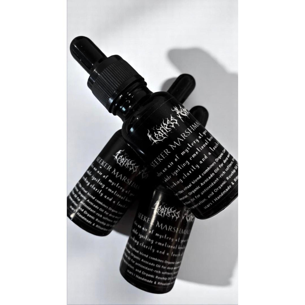 Seeker’s ritual oil for emotional healing and psychic clarity - Seeker Marshmallow Esoteric Oil