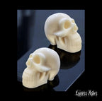 Dark Aesthetic Skull Candle for Home or Gift (Unscented)