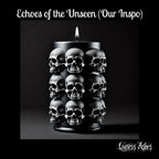 Handcrafted Skull Pile Candle for Altar and Ritual Use (Unscented)