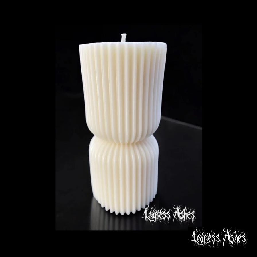 Minimalist Handmade Wax Candle for Spiritual Spaces (Unscented)