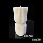 Minimalist Handmade Wax Candle for Spiritual Spaces (Unscented)