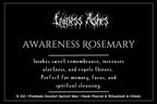 Memory Keeper: Focus and Awareness ritual candle
