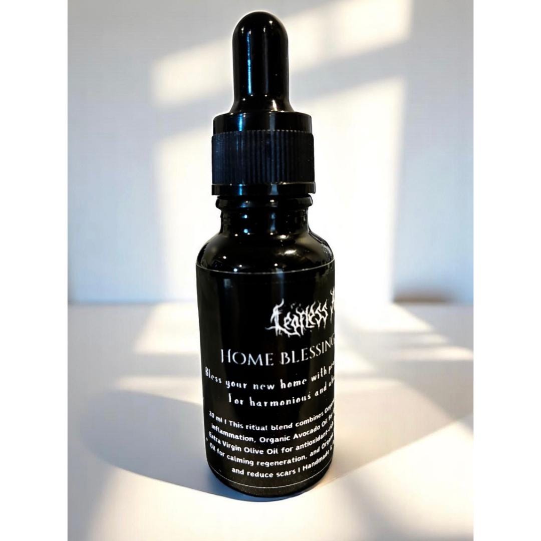 Ritual Blessing Oil for New Home Protection, Harmony, and Prosperity | Witchcrafted Myrtle Spell Oil