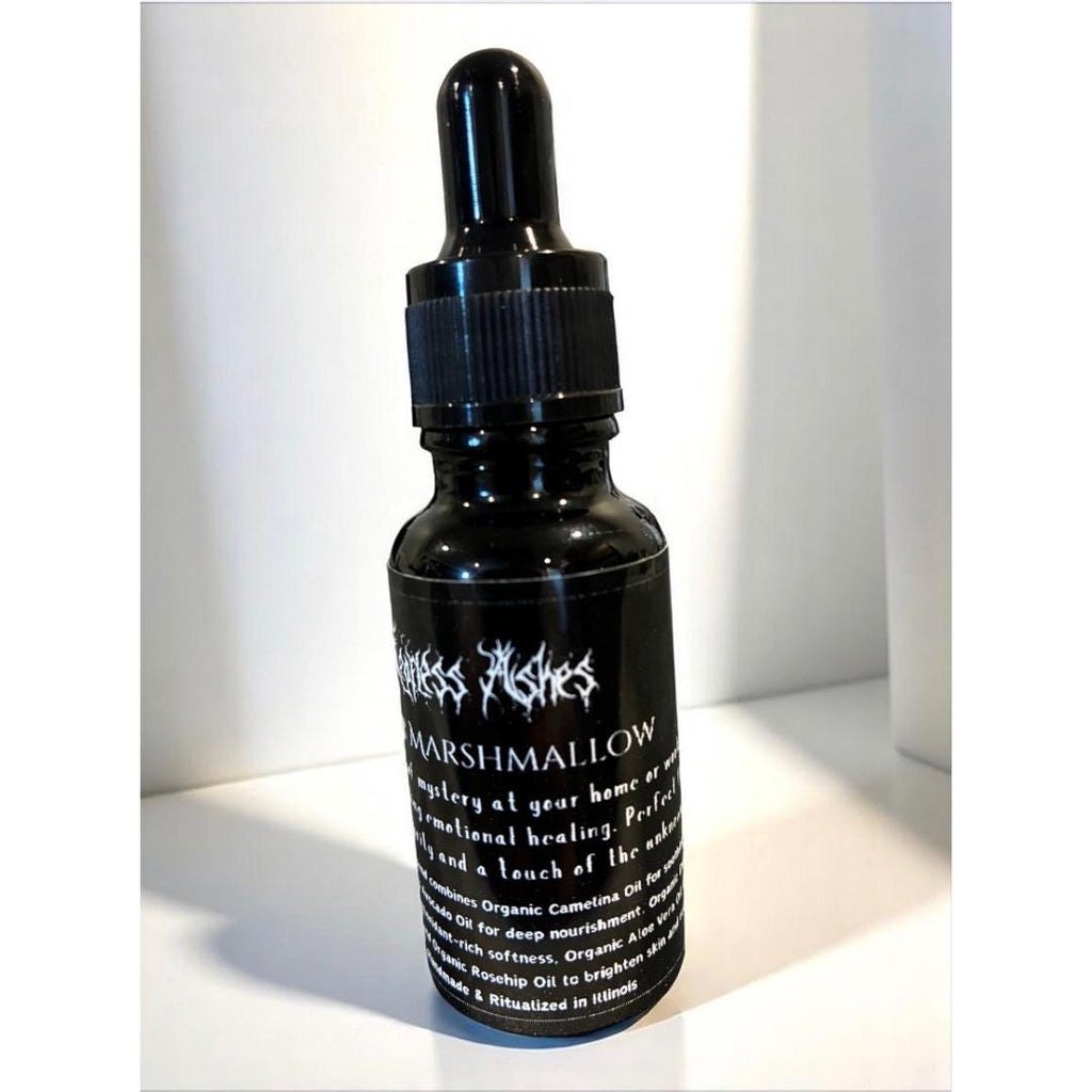 Seeker’s ritual oil for emotional healing and psychic clarity - Seeker Marshmallow Esoteric Oil