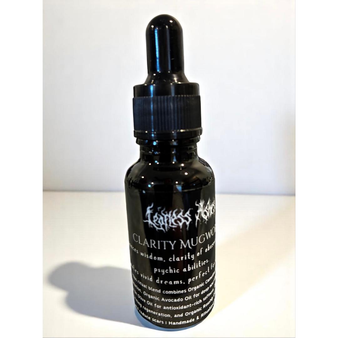 Clarity anointing oil for divination, spiritual focus, and inner sight