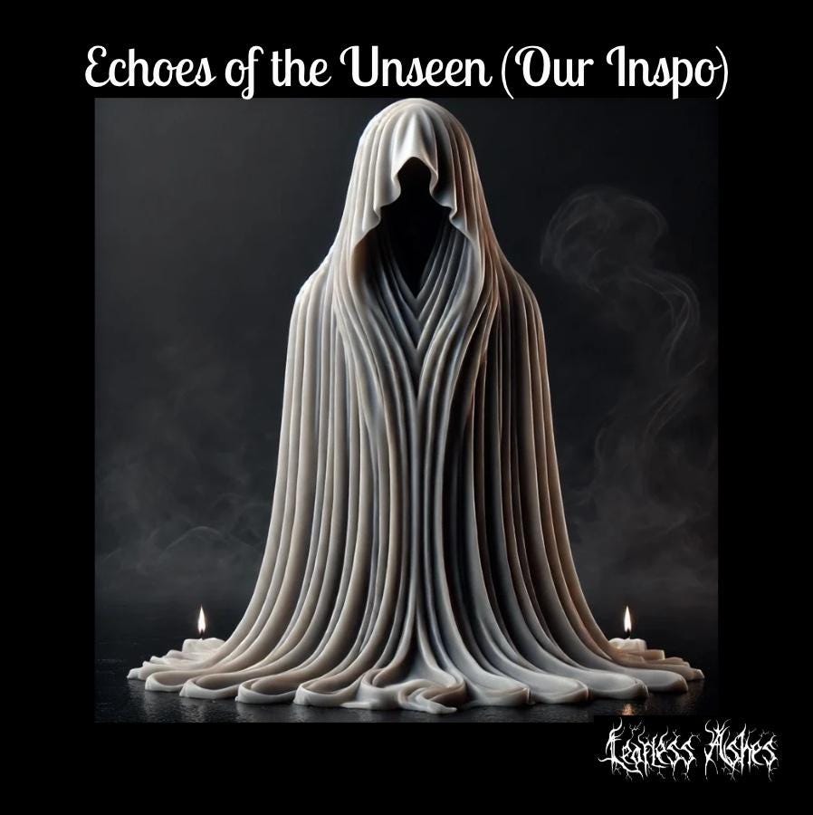 Faceless Reaper Candle for Gothic Home Decor (Unscented)