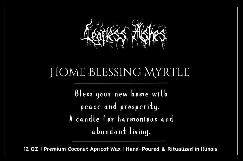 New Home Housewarming Candle for Protection and Good Fortune