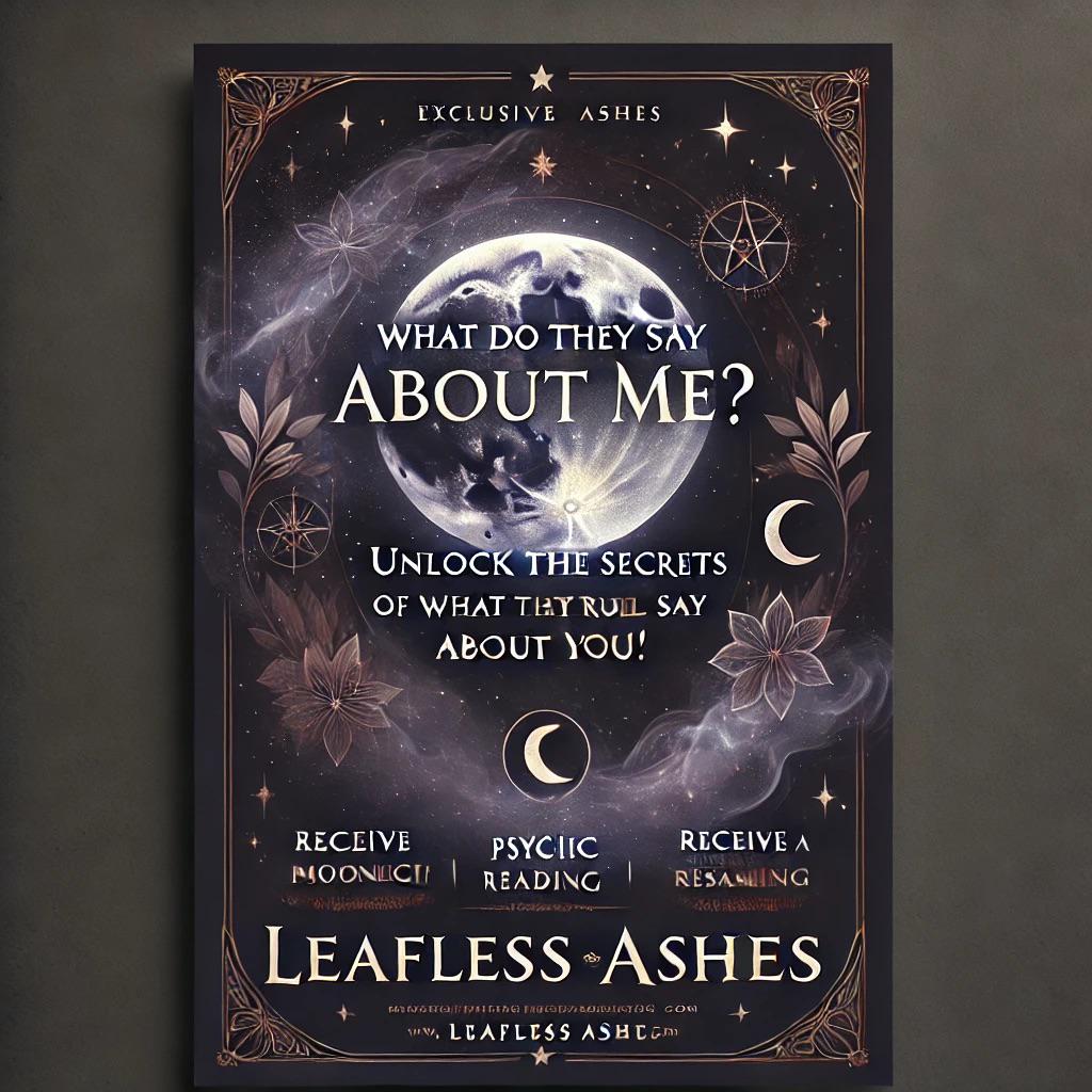 What do they/he/she say about you?