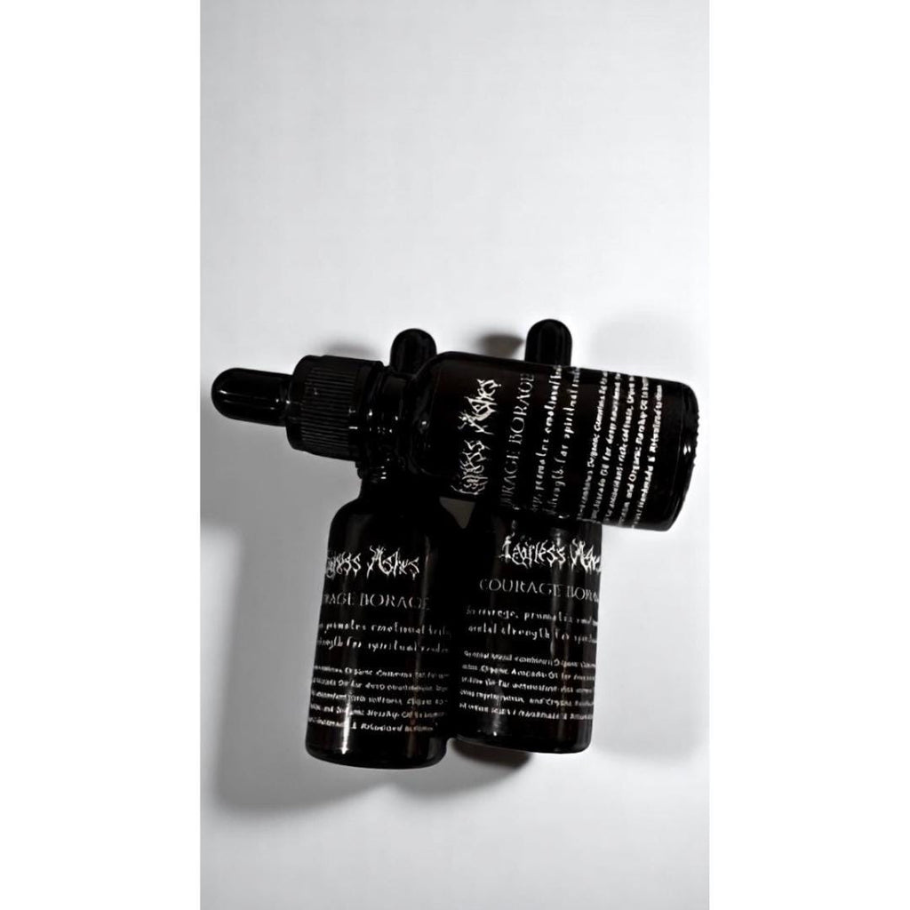 Courage ritual oil for emotional strength, spiritual protection, and inner healing