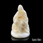 God of Death Gothic Candle for Ritual and Altar Decor (Unscented)
