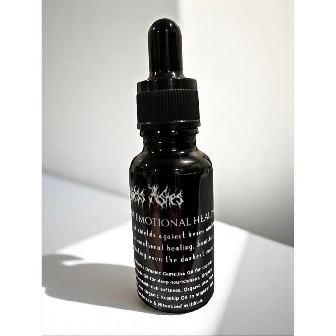 Ritual Oil for Banishment, Spiritual Shielding, Energy Clearing, Protection, and Emotional Lightwork