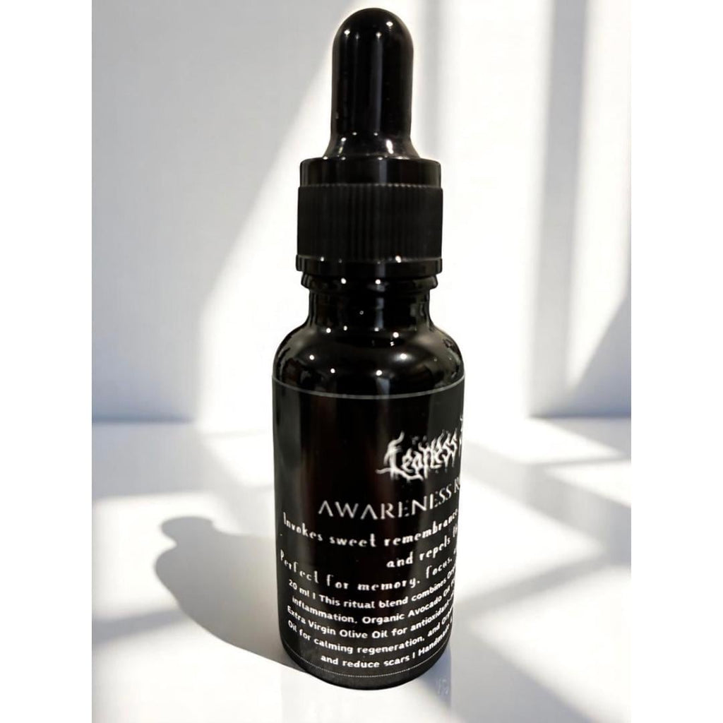 Awareness Rosemary Ritual Oil for Energy Purification, Spiritual Protection, Aura Clarity, and Witchcraft Use