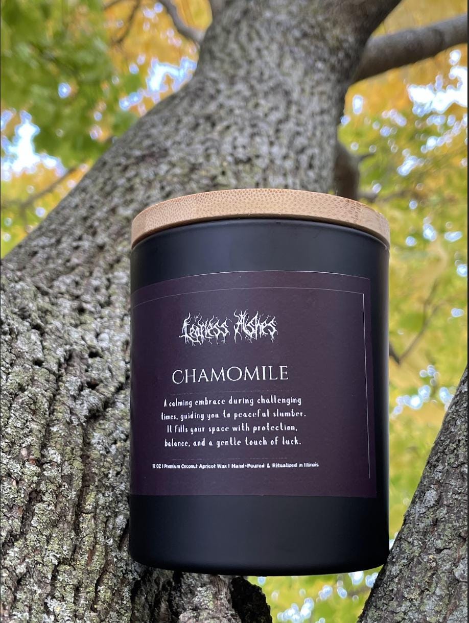 Luck, Deep Sleep, and Powerful Aura Cleansing - Ritualized Candle